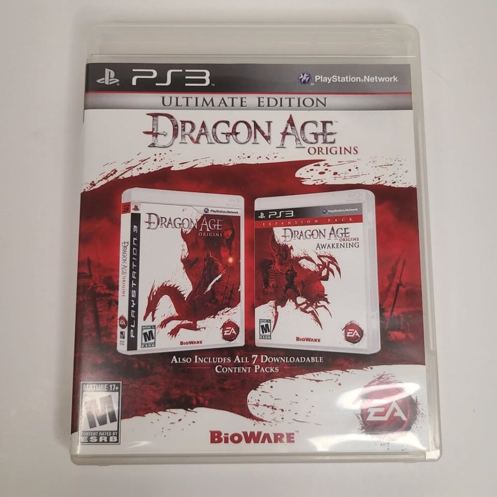 Dragon Age: Origins Ultimate Edition (Sony PlayStation 3 PS3) Complete